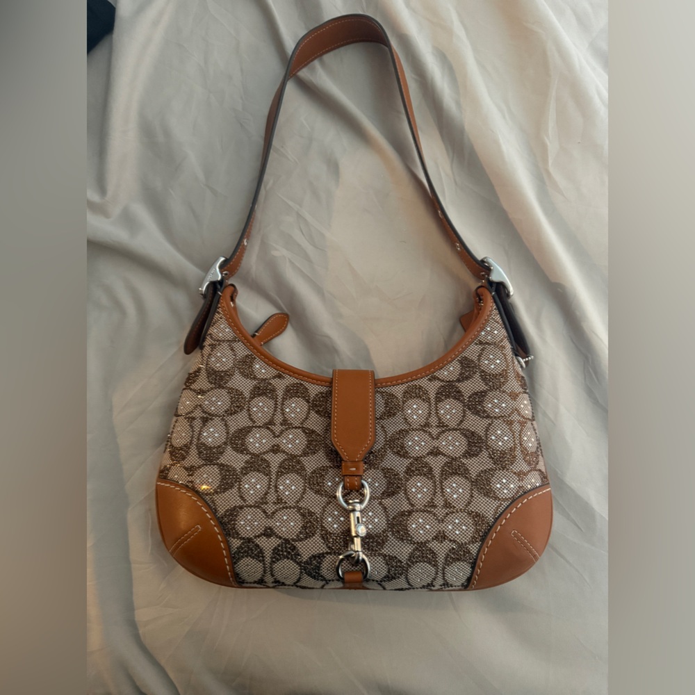 Coach crystal Hampton hobo bag